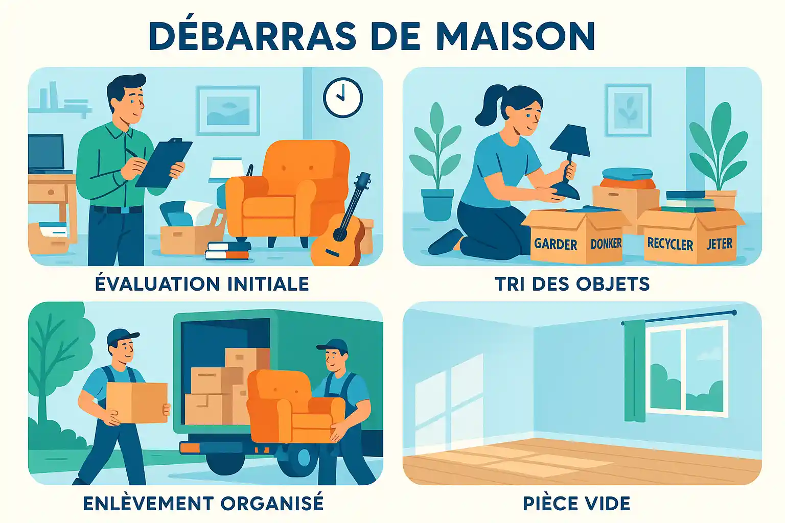 Comment organiser un débarras efficace ?