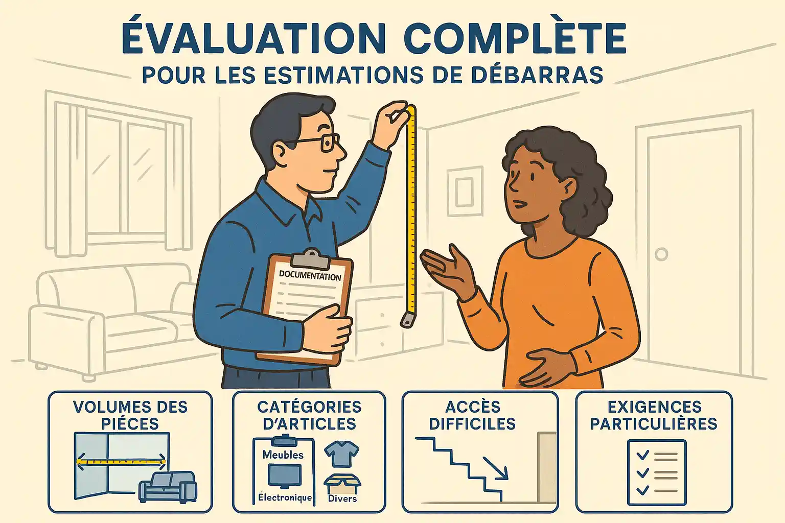 Estimation Gratuite Débarras : Tout Comprendre pour Bien Préparer Votre Projet